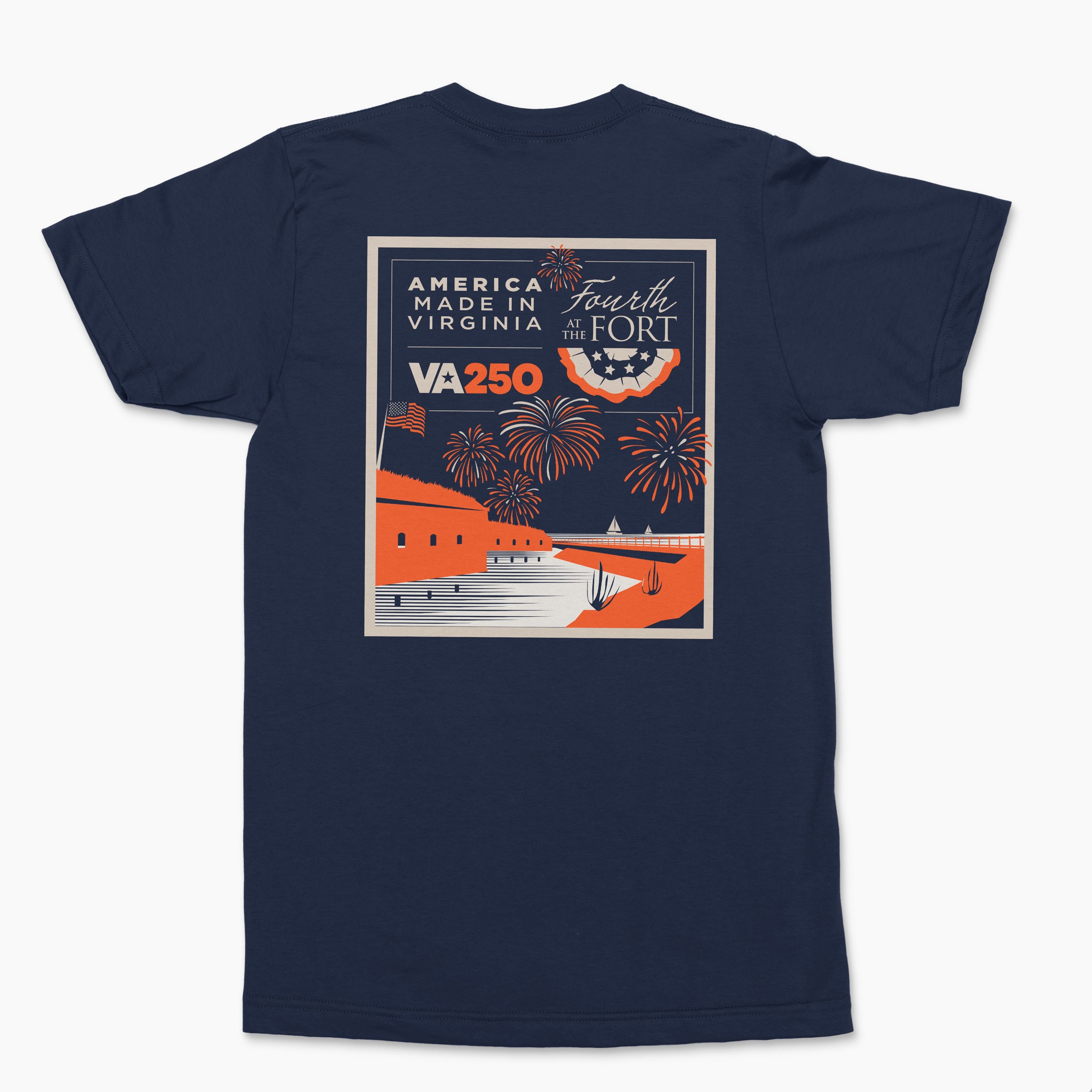 Fourth At The Fort Official Event T-Shirt